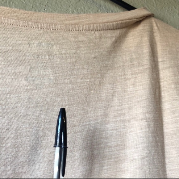 New Women’s T-Shirt Sonoma Tan Crew Neck Short Sleeve Tee Shirt Women’s 0X - Picture 6 of 10